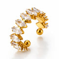 ✨ Sortija Elegante de Acero Inoxidable 18k ✨