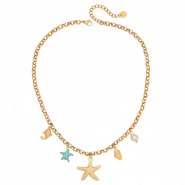 ⭐ Collar Estrella de Mar (Starfishes Necklace)