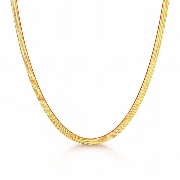 ✨ Cadena Elegante Stainless Steel con Baño en Oro 18K ✨